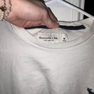 Abercrombie & Fitch Soft White Tee